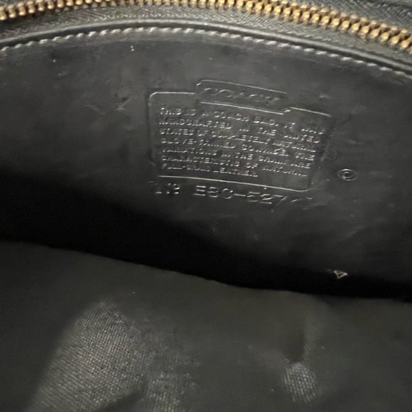 Coach Vintage Leather Essex Briefcase Messenger Bag Unisex - Picture 10 of 10